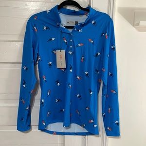 Kjus skier golf polo